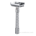 Adjustable Zinc Long Handle Reusable Butterfly Safety Razor